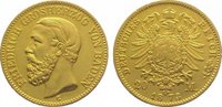 Baden 20 Mark Gold Friedrich I. 1856-1907.