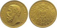Baden 20 Mark Gold Friedrich I. 1856-1907.