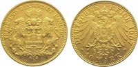 Hamburg 10 Mark Gold