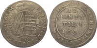 Sachsen-Albertinische Linie 1/12 Taler Friedrich August I. 1694-1733. -