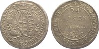 Sachsen-Albertinische Linie 1/24 Taler Friedrich August I. 1694-1733. -