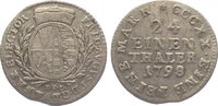 Sachsen-Albertinische Linie 1/24 Taler Friedrich August III. 1763-1806. -