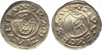 Tschechien-Böhmen Pfennig Bretislaw I. 1037-1055.