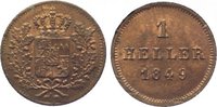 Bayern Cu Heller Maximilian II. Joseph 1848-1864.