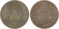Antigua Cu Farthing Token -