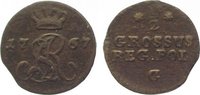 Polen Cu Halbgroschen Stanislaus August 1764-1795.