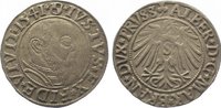 Preußen, Herzogtum (Ostpreußen) Groschen Albrecht von Brandenburg 1525-1569.