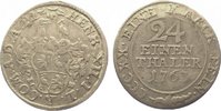 Reuss, jüngere Linie zu Schleiz 1/24 Taler Heinrich XII. 1744-1784.