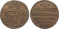 Sachsen-Weimar-Eisenach Cu Pfennig Friedrich III. von Gotha-Altenburg, als Vormund 1749-1755.