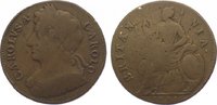Großbritannien Halfpenny Charles II. 1660-1685.