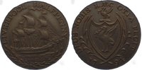Großbritannien-Lancashire Cu Halfpenny Liverpool.