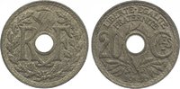 Frankreich 20 Centimes Provisorische Regierung 1944-1946.