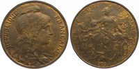 Frankreich Cu 10 Centimes Dritte Republik 1870-1940. -