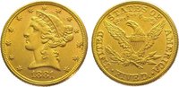 Vereinigte Staaten von Amerika 5 Dollars Gold
