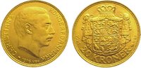 Dänemark 20 Kronen Gold Christian X. 1912-1947.