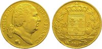 Frankreich 20 Francs Gold Ludwig XVIII. 1814, 1815-1824.
