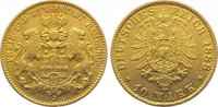 Hamburg 10 Mark Gold