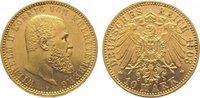 Württemberg 10 Mark Gold Wilhelm II. 1891-1918.