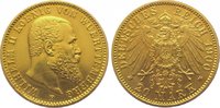 Württemberg 20 Mark Gold Wilhelm II. 1891-1918.