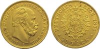 Preußen 20 Mark Gold Wilhelm I. 1861-1888.