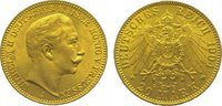 Preußen 20 Mark Gold Wilhelm II. 1888-1918.
