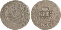 Schlesien-Breslau, Bistum Kipper 3 Kreuzer Karl von Österreich 1608-1624, ab 1613 Bischof von Brixen. -