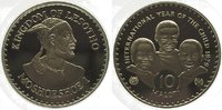 Lesotho 10 Maloti Moshoeshoe II. 1966-1990. -