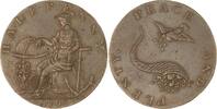 Großbritannien-Hampshire Cu Halfpenny Emsworth. -