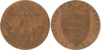 Großbritannien-Kent Cu Halfpenny Hythe. -