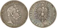 Hessen 5 Mark Ludwig III. 1848-1877. -
