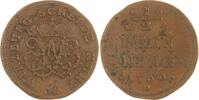 Würzburg, Bistum Cu 1/2 Pfennig Adam Friedrich von Seinsheim 1755-1779. -