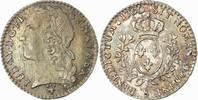 Frankreich 1/10 Ecu au bandeau (12 Sols) Louis XV. 1715-1774. -