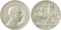 Italien-Königreich 2 Lire Vittorio Emanuele III. 1900-1946. -