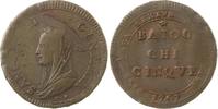 Italien-Kirchenstaat / Vatikan Cu 5 Baiocchi Pio VI. 1775-1799. -