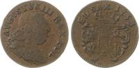 Polen Cu Schilling August III. 1733-1766. -