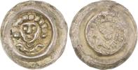 Coburg, gräflich hennebergische Münzstätte Pfennig. 0, 43 g. Hermann I. 1245-1290. -