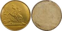 Frankreich Vergoldetes einseitiges Bronzeklischee Medaillen Napoleons I. -