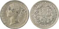 Indien / India 2 Annas Victoria 1837-1901. -