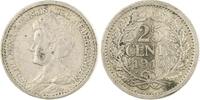 Niederlande-Königreich 25 Cents Wilhelmina 1890-1948. -