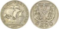 Portugal 5 Escudos Republik seit 1910. -