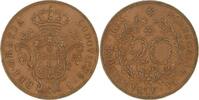 Portugal-Azoren Cu 20 Reis Luis I. 1861-1889. -