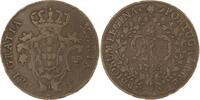 Portugal-Azoren Cu 20 Reis Maria I. 1786-1799. -