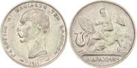 Griechenland 2 Drachmen Georg I. 1863-1913. -