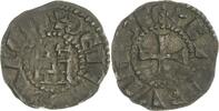 Jerusalem, Königreich Denier Baudouin III. 1143-1163. -