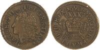 Irland Cu Halfcrown (Thirty Pence) June James II. 1685-1691. -