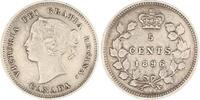 Kanada (Canada) 5 Cents Victoria 1837-1901. -