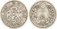 Japan 10 Sen Jahr 20 Mutsuhito 1867-1912. -