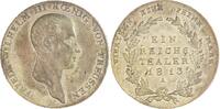 Brandenburg-Preußen Taler 1813 A Friedrich Wilhelm III. 1797-1840. Seltener Jahrgang in außergewöhnl