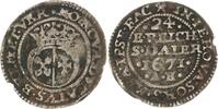 Bremen und Verden 1/24 Taler Karl XI. von Schweden 1660-1697. -