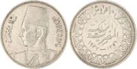 Ägypten 10 Piastres Farouk 1936-1952. -